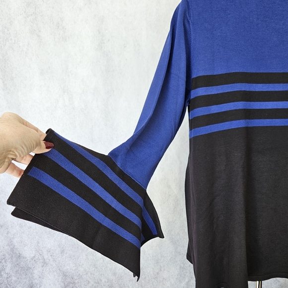 Alfani Scoop Neck Sweater with Square Bell Sleeves - Picture 5 of 7